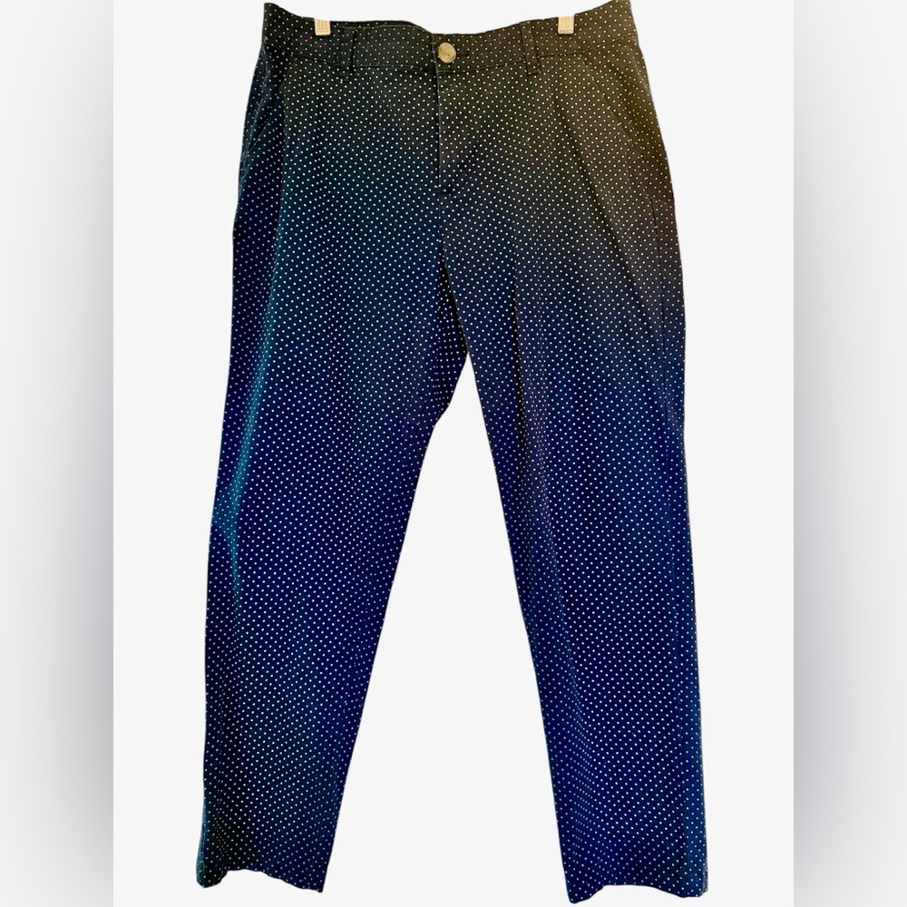 Straight leg cotton trousers 8